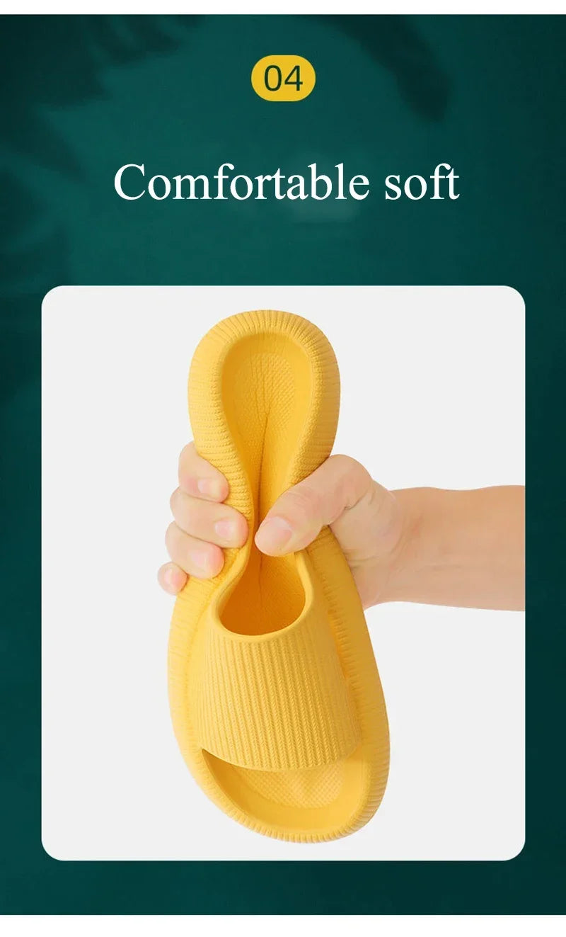 EVA Cloud Comfort Indoor Slippers – 4cm Thick Sole