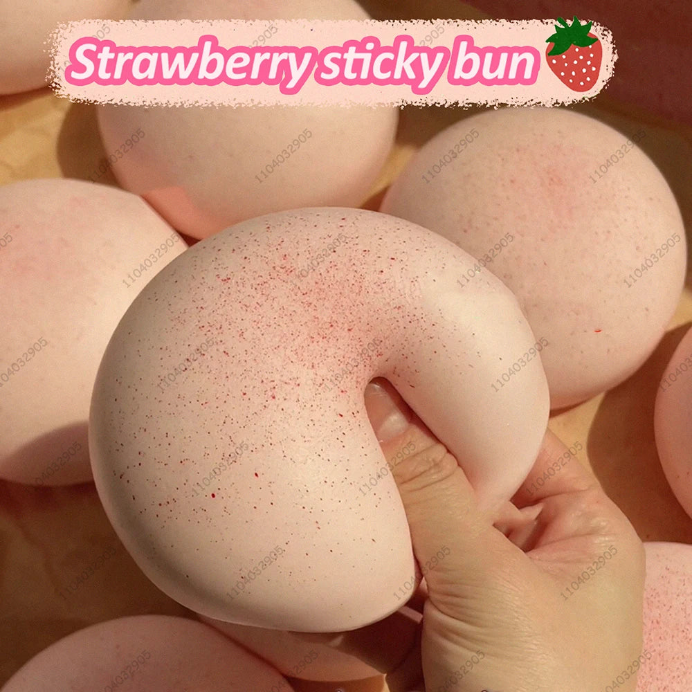 Squishy Bread Bun Fidget Toy — Slow-Rising Stress Relief