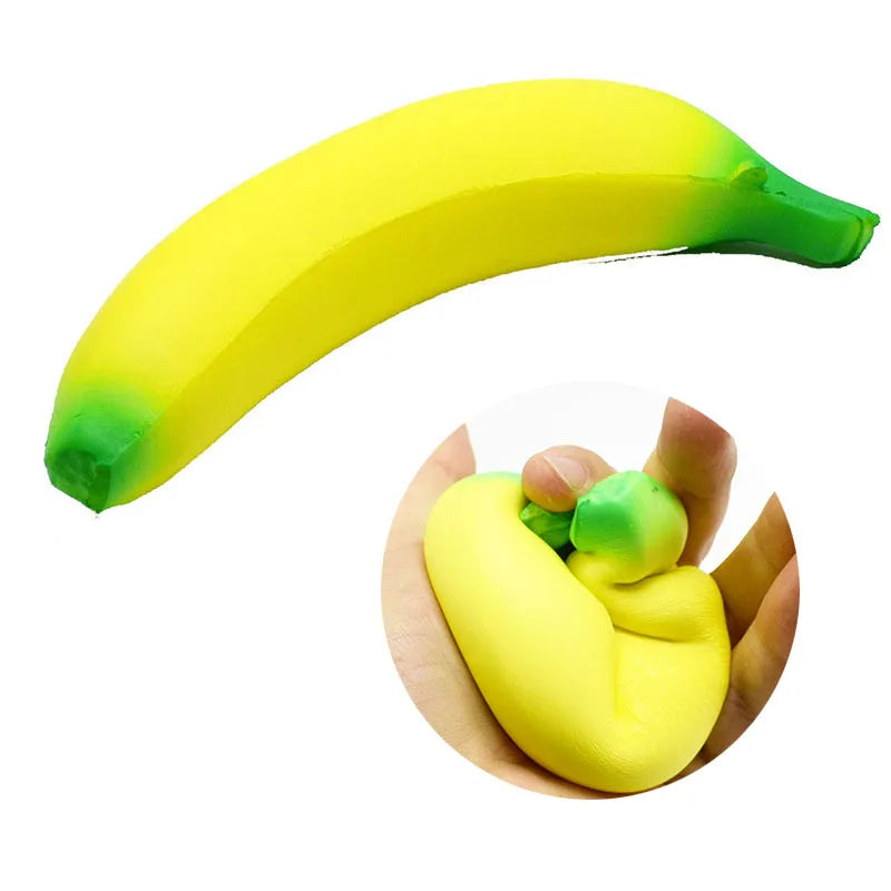 Jumbo Squishy Banana Slow-Rise Toy