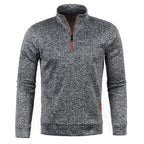 Men's Half-Zip Turtleneck Sweatshirt