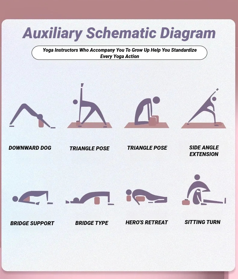 EVA Foam Yoga Blocks – Pilates & Stretching Support Bricks