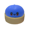 Giant Squishy Dumpling Stress Toy — Soft TPR with Bamboo Steamer
