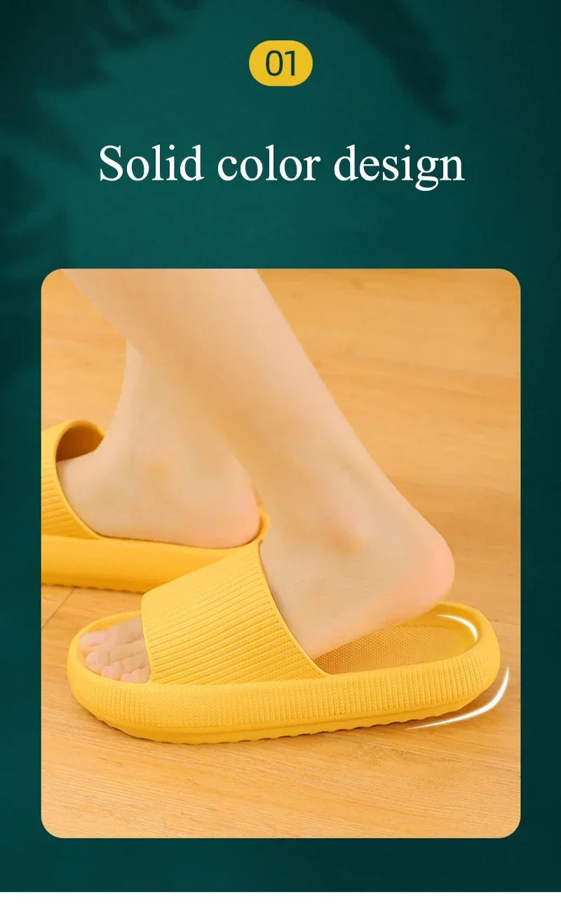 EVA Cloud Comfort Indoor Slippers – 4cm Thick Sole