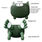 4D Shiatsu Neck & Shoulder Massager — Hands-Free Deep Tissue Relief