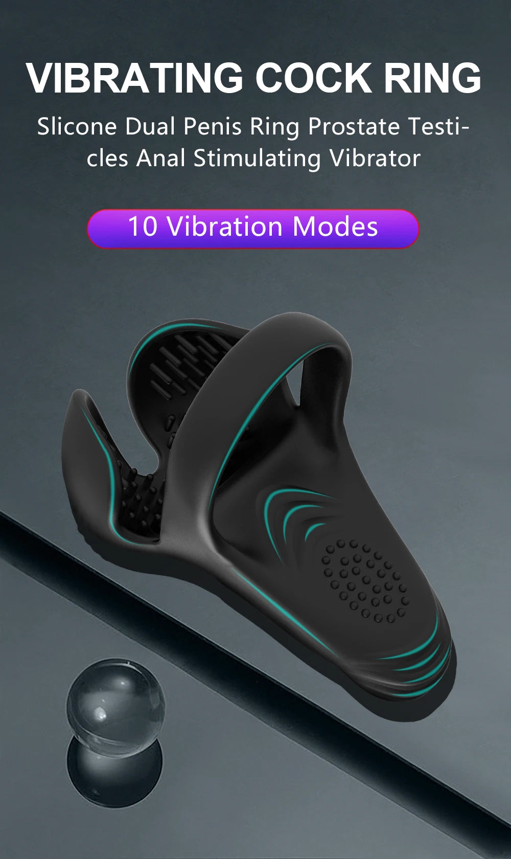 Vibrating Penis Ring – Remote Control Couples Massager