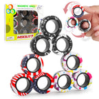 9Pcs Fingers Magnetic Ring Fidget Spinner