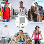 Portable Waist Fan Hanging Neck Fan