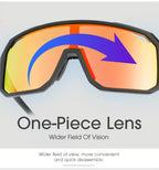 Photochromic Cycling Sunglasses — UV400 Protection, TR-90 Frame, Unisex Sports Eyewear