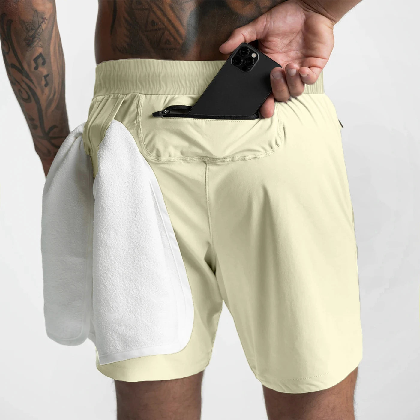 Men's Quick-Dry Athletic Shorts