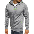 Men's Slim Fit Zip Hoodie