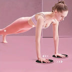 Core Sliding Discs (Set of 2) – Full-Body Workout for Home & Gym