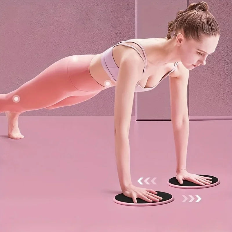 Core Sliding Discs (Set of 2) – Full-Body Workout for Home & Gym