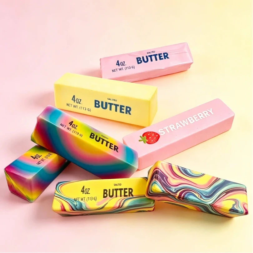 Butter Squishy Stress Relief Fidget Toy — Ultra-Soft Slow-Rise Squeeze Toy