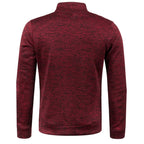 Men's Half-Zip Turtleneck Sweatshirt