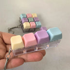 Mini Mechanical Keyboard Fidget Toy | Stress Relief Keychain | 1, 4, 5 & 9 Key Styles