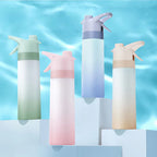 650ml Spray Water Bottle — Cool Mist & Sip, BPA-Free | Gym, Cycling & Outdoor