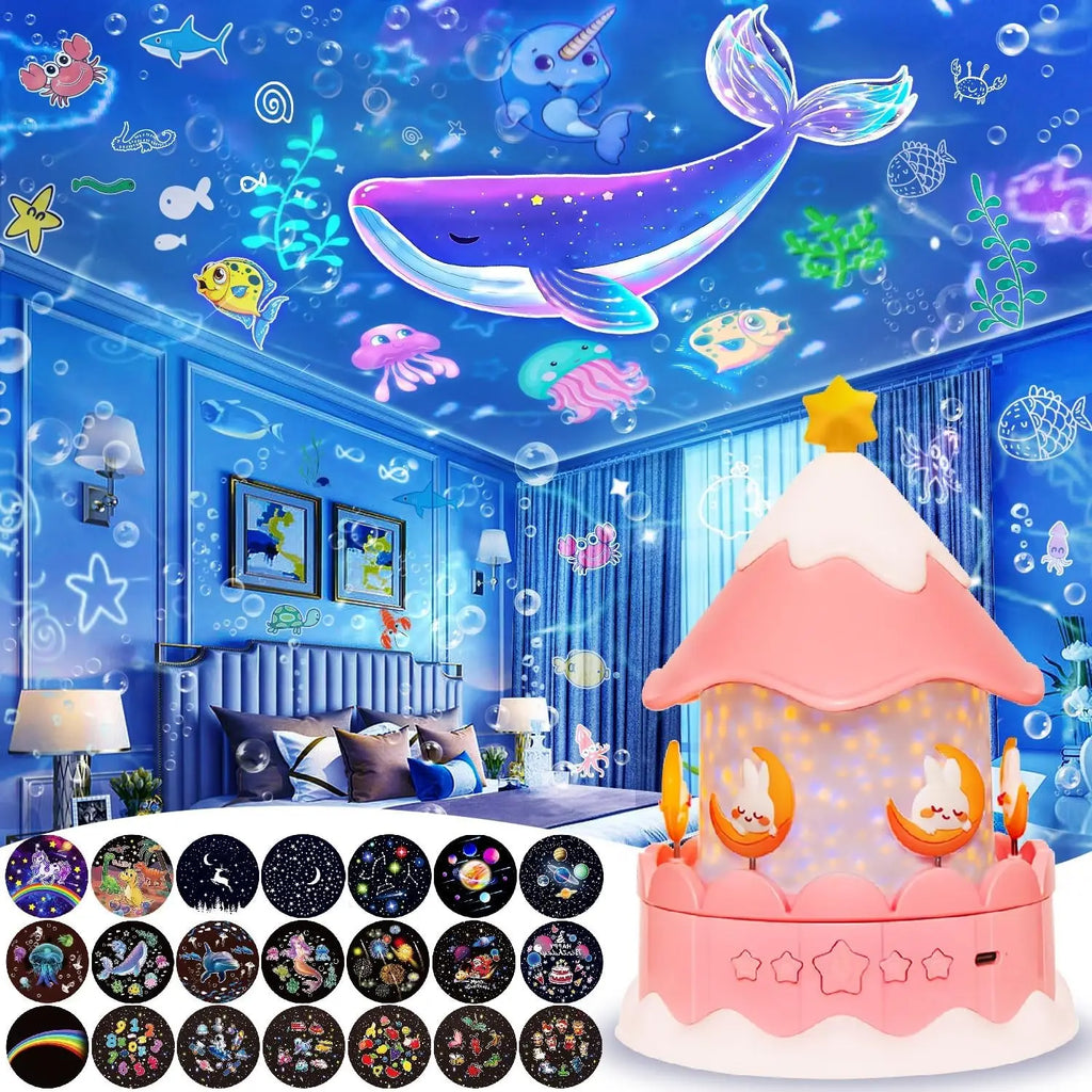 21-in-1 Star Galaxy Projector – Starry Sky Night Light