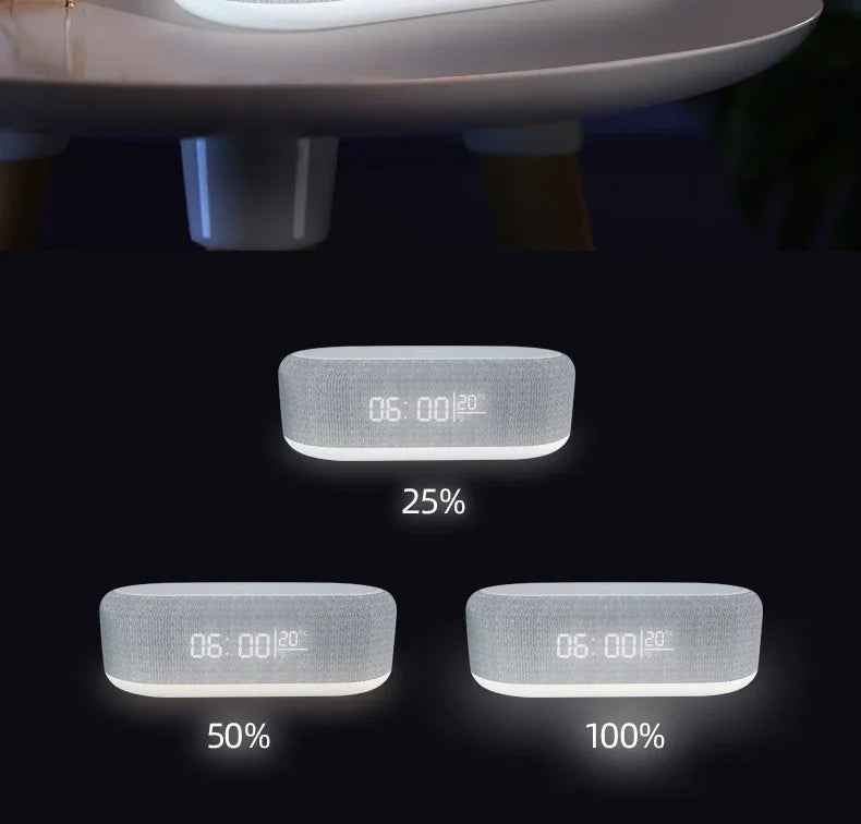 5-in-1 Wireless Charging Alarm Clock