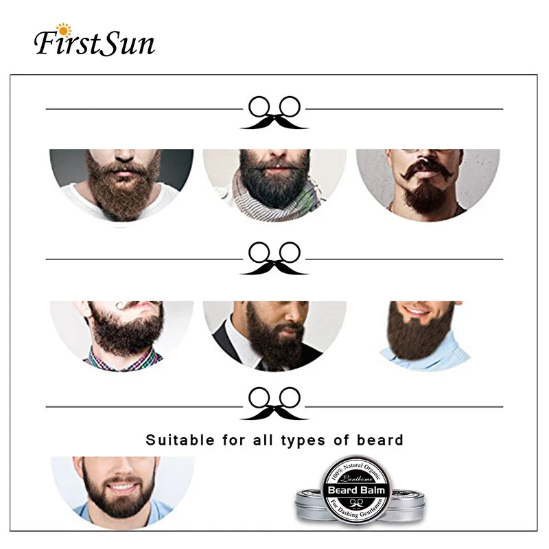 Natural Beard Balm & Growth Oil
