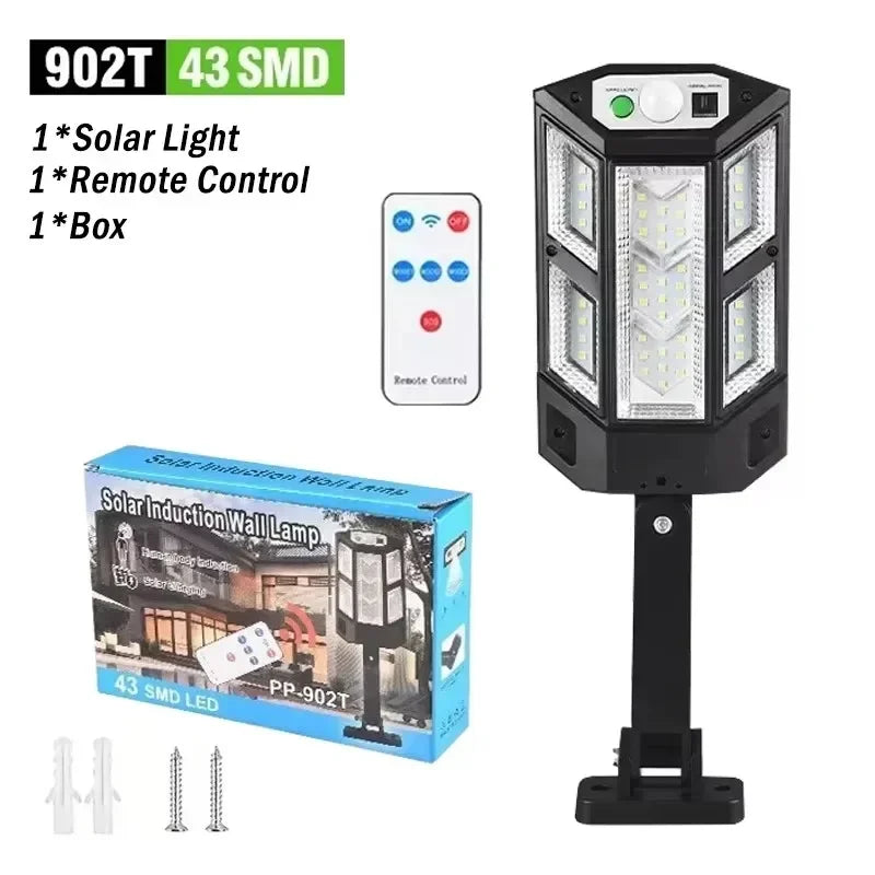 Outdoor Solar LED Wall Light – Waterproof