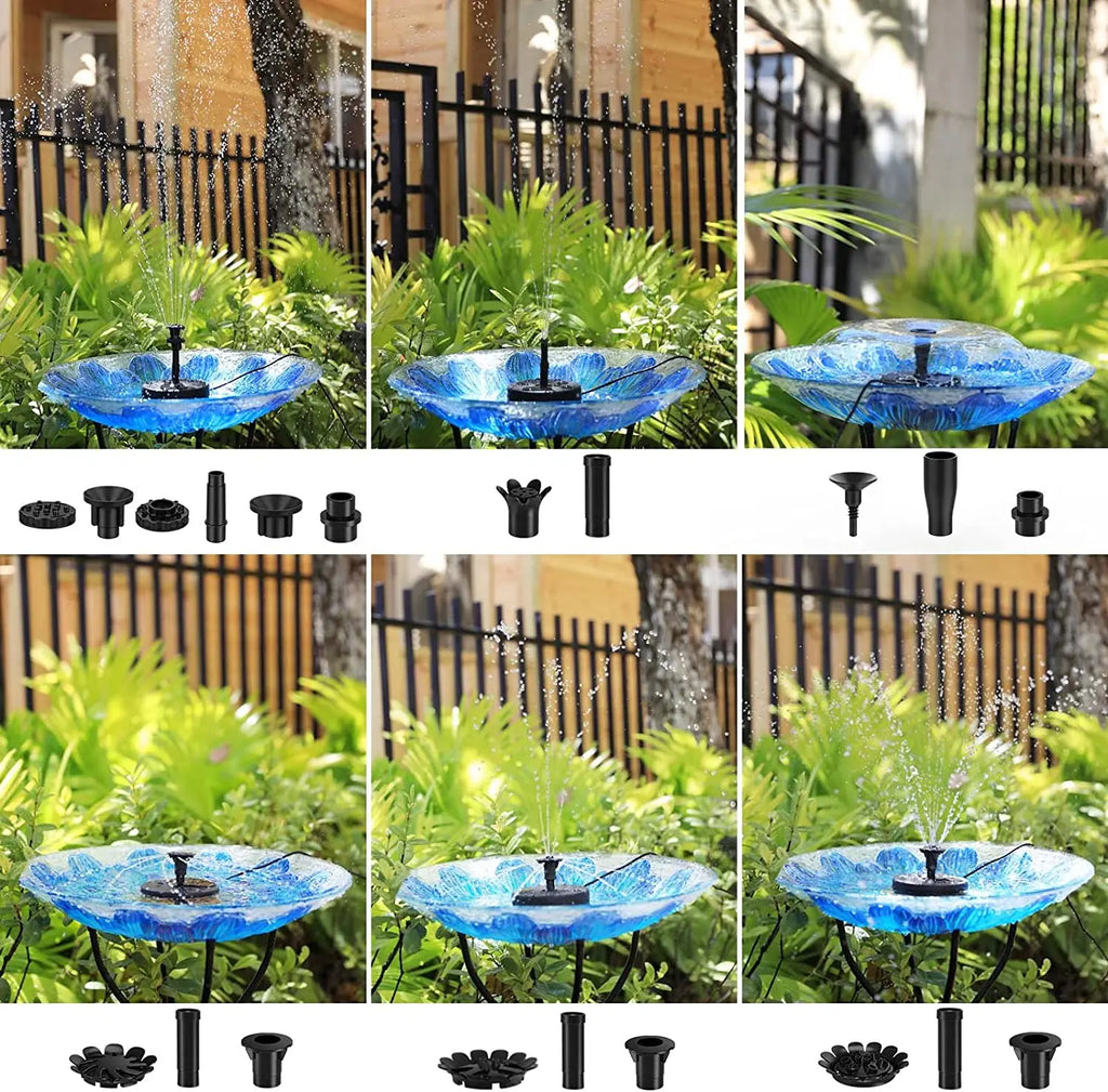Solar Powered Floating Fountain Pump