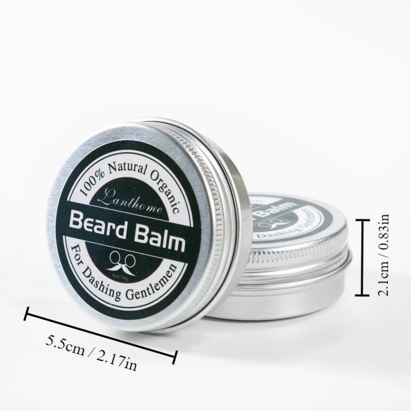 Natural Beard Balm & Growth Oil