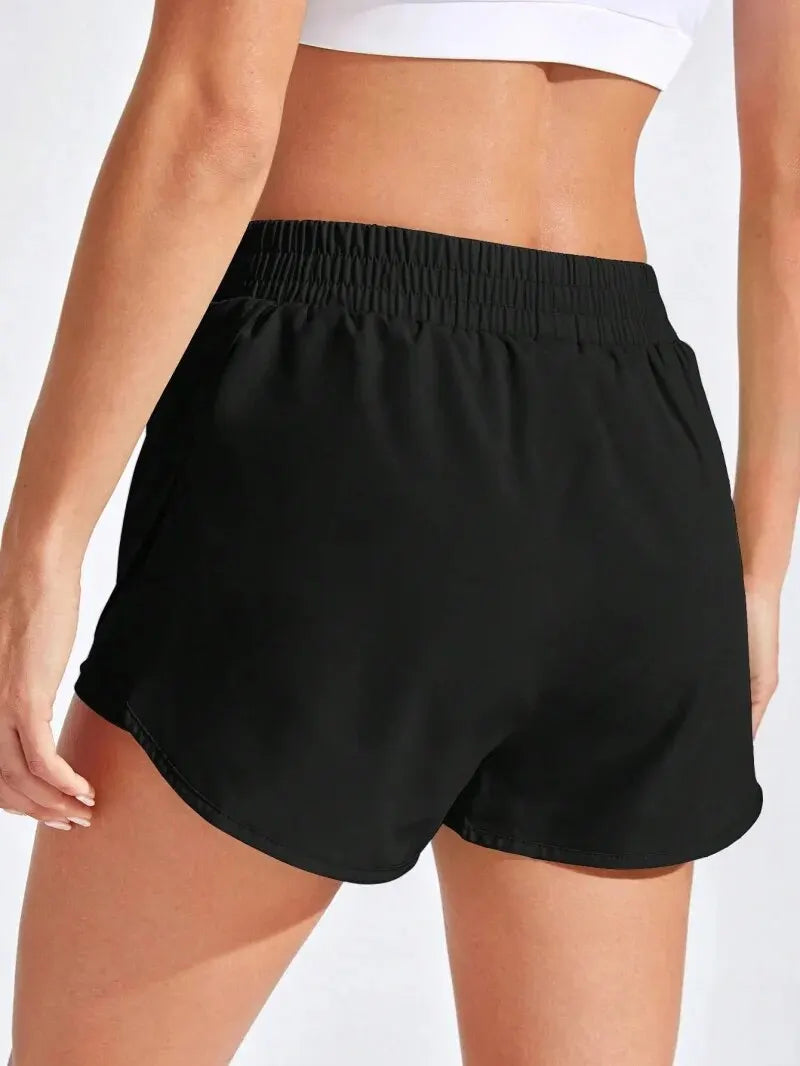 Women's High-Waist Seamless Yoga Shorts