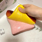 New one piece Bread-Shaped Buttery Squishy Toy, Slow Rebound Sensory Stimulation Squeeze Toy