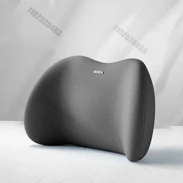Ergonomic Memory Foam Car Seat & Lumbar Cushion Set
