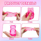 Little Bear Squeeze Stress Ball with Sound – Slow-Rebound Fidget Toy