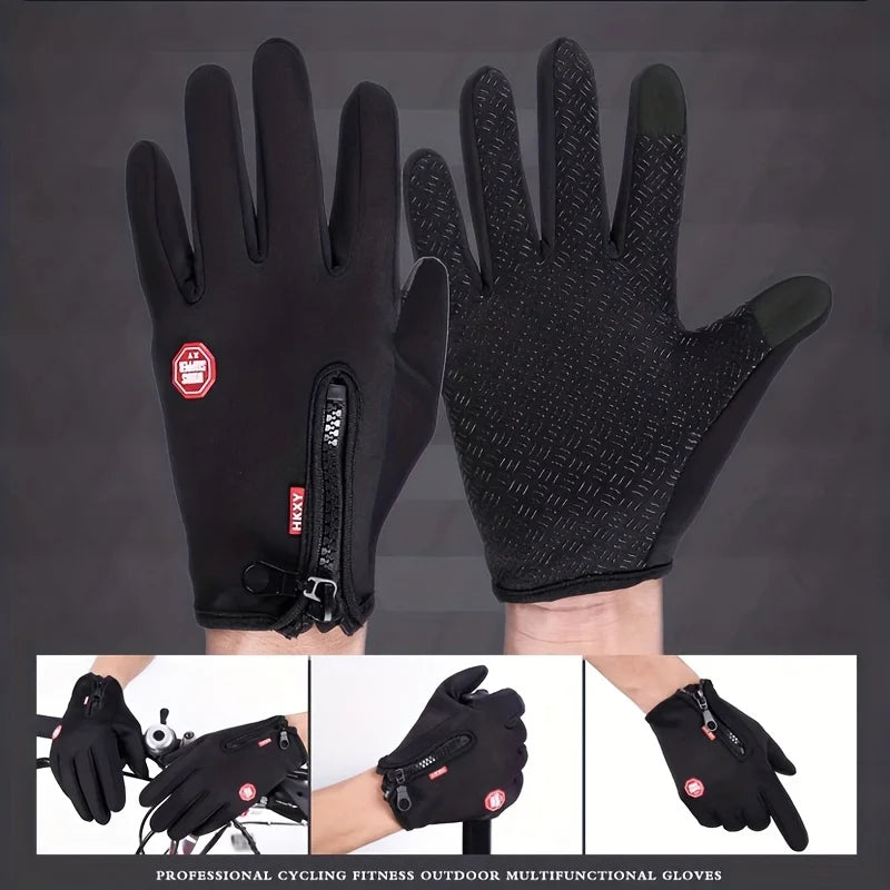 Windproof Touchscreen Winter Gloves