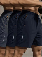 Men's Elastic Waist Sports Shorts