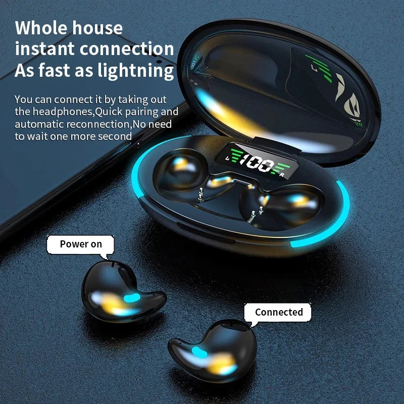 Wireless Bluetooth Sleep 5.3 Earbuds — IPX5 Waterproof Sport & Sleep Earphones with Mic | Base, PRO & Ultra