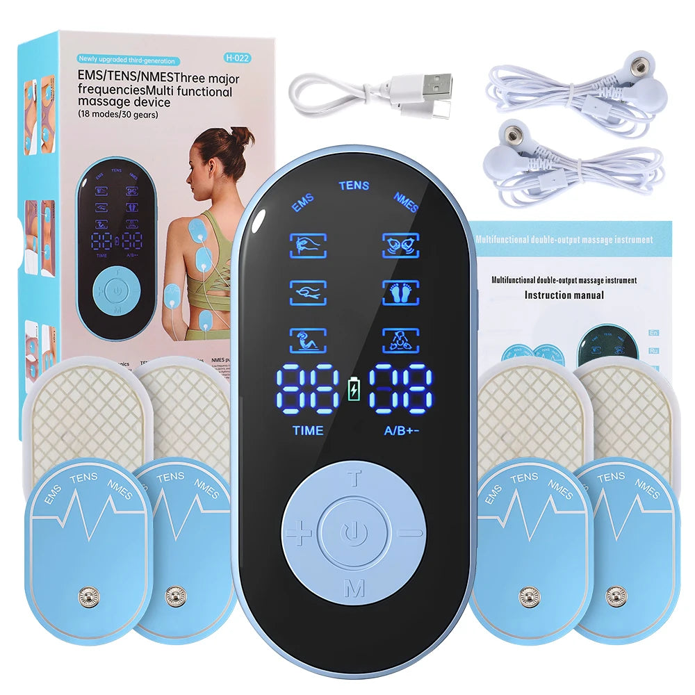 EMS Acupuncture Body Massage Stimulator