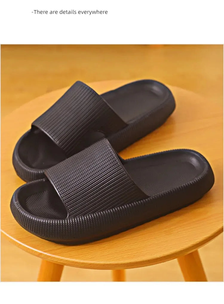 EVA Cloud Comfort Indoor Slippers – 4cm Thick Sole