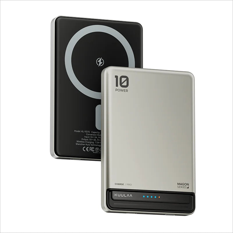 Magnetic Power Bank – 10,000mAh Portable Charger