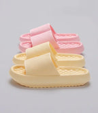 Women's Pillow Cloud Platform Slides — Thick Sole EVA Sandals