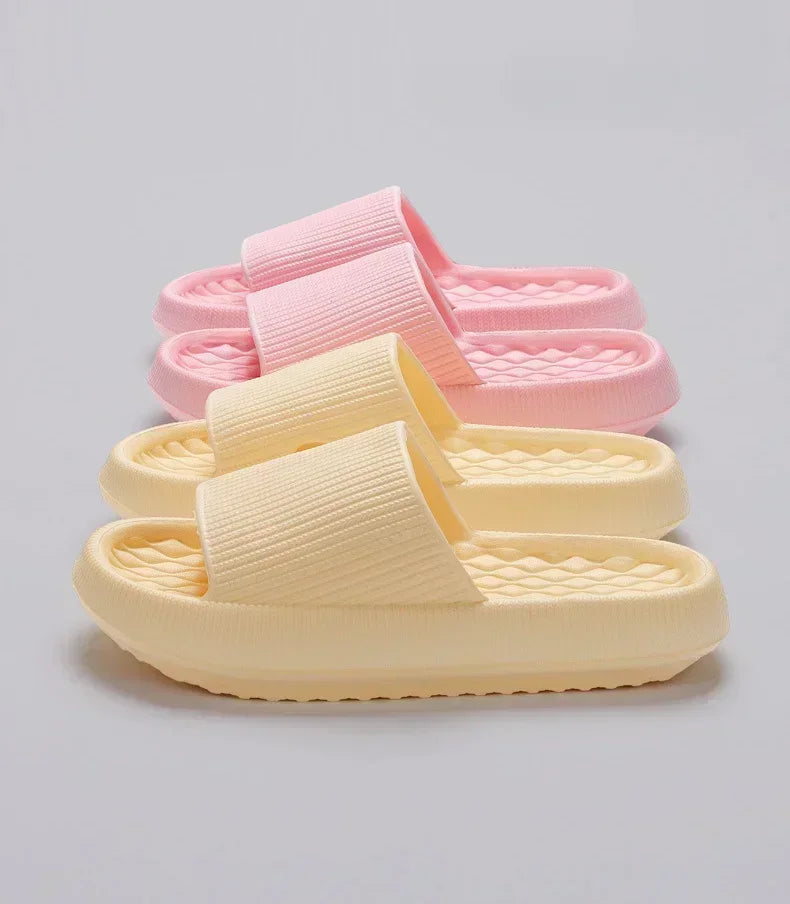 Women's Pillow Cloud Platform Slides — Thick Sole EVA Sandals