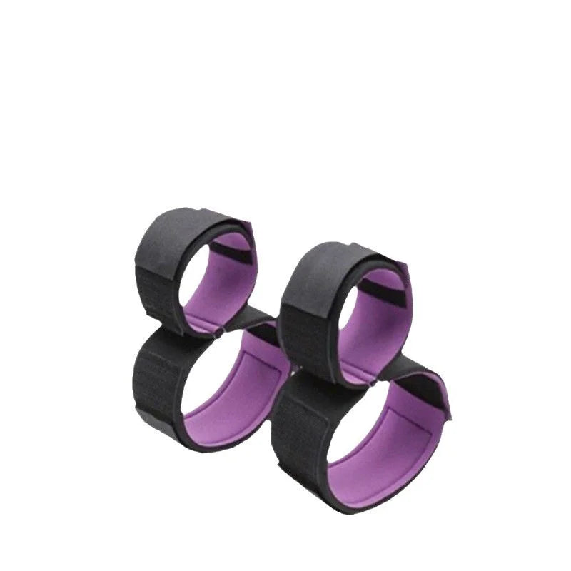 Soft Restraint Cuffs Set | Adjustable Handcuffs & Ankle Cuffs | BDSM Bondage Kit