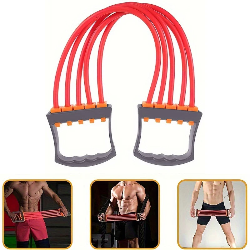 Adjustable Resistance Bands with Grips