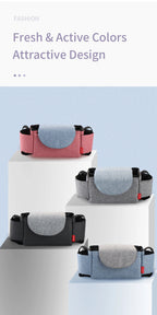 Insulated Diaper Bag with Bottle Warmer Pocket — Stroller-Ready Bag