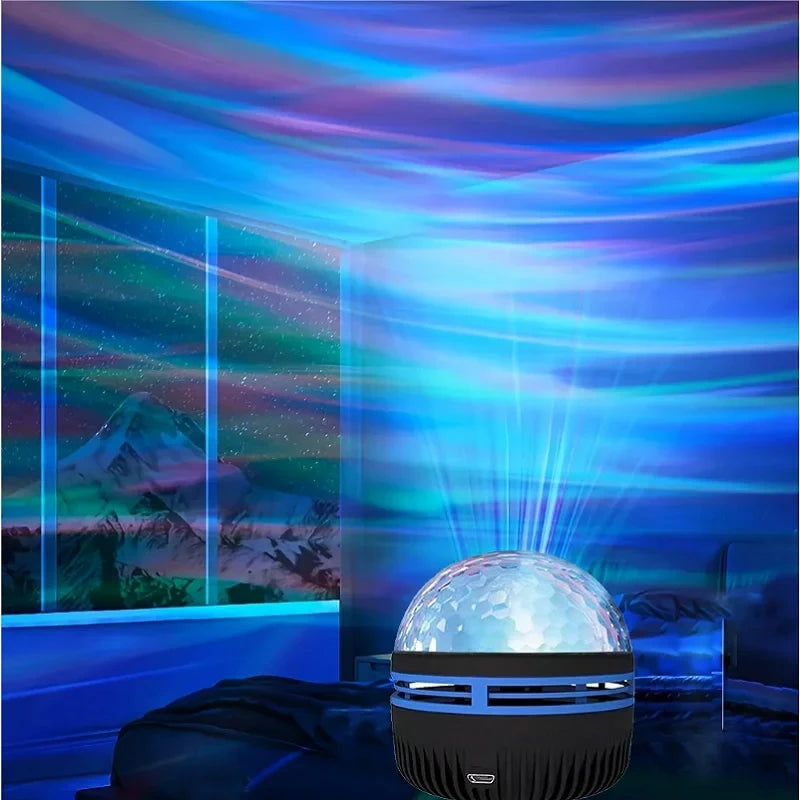 Star Projector – Galaxy, Northern Lights & Ocean Wave Night Light