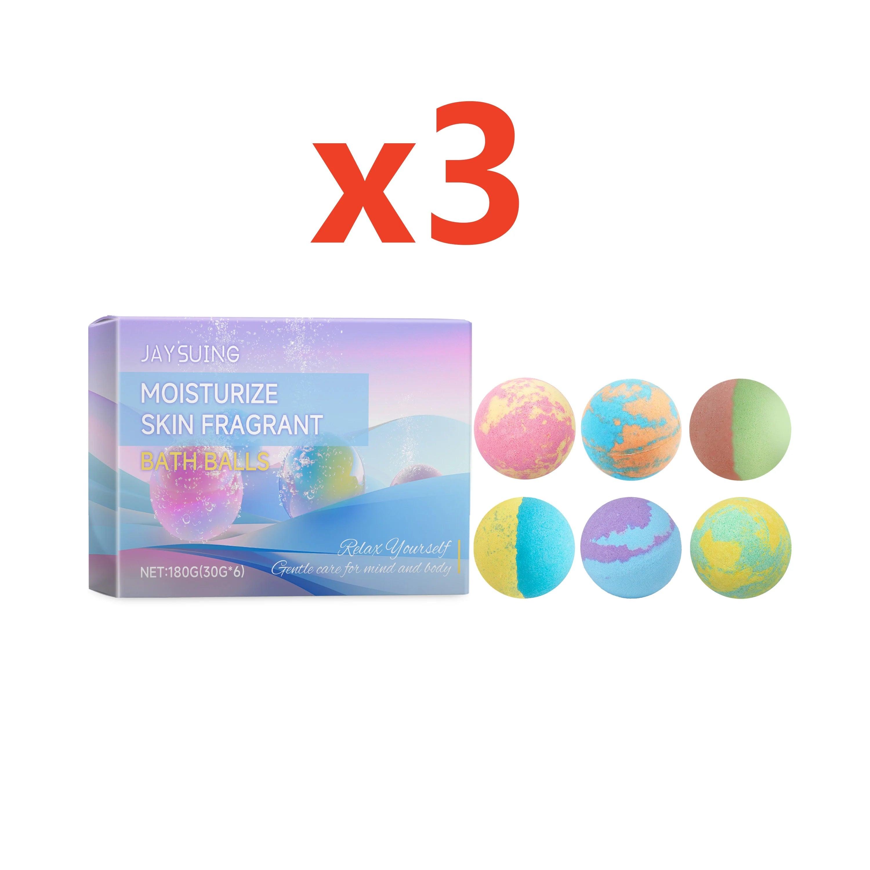 Aromatherapy Bath Bomb Gift Set | 6, 12 & 18 Piece Sets