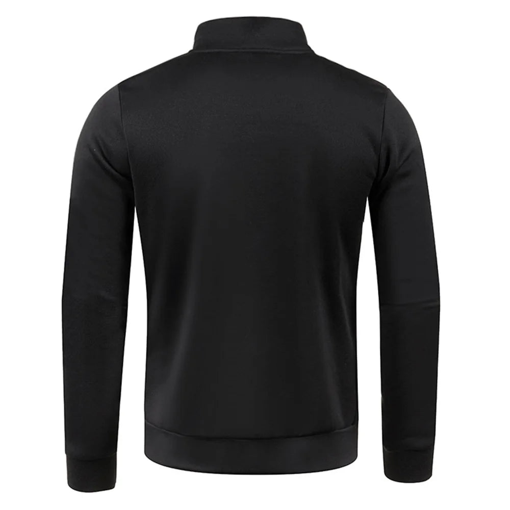Men's Half-Zip Turtleneck Sweatshirt
