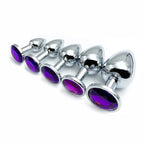 Metal Butt Plug Set – 5 Sizes