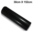 Gloss Black Carbon Fiber Vinyl Wrap