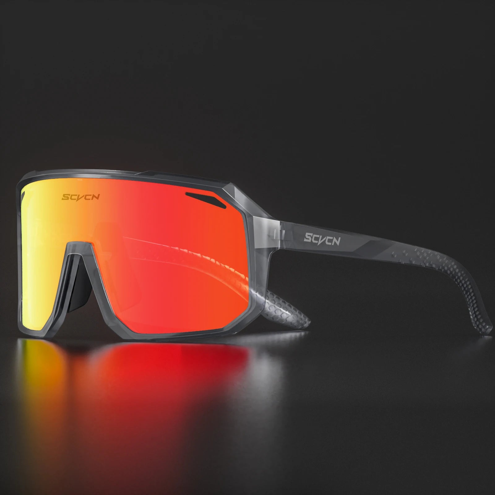Photochromic Cycling Sunglasses — UV400 Protection, TR-90 Frame, Unisex Sports Eyewear