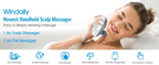 Electric Scalp & Body Massager – Deep Tissue Kneading