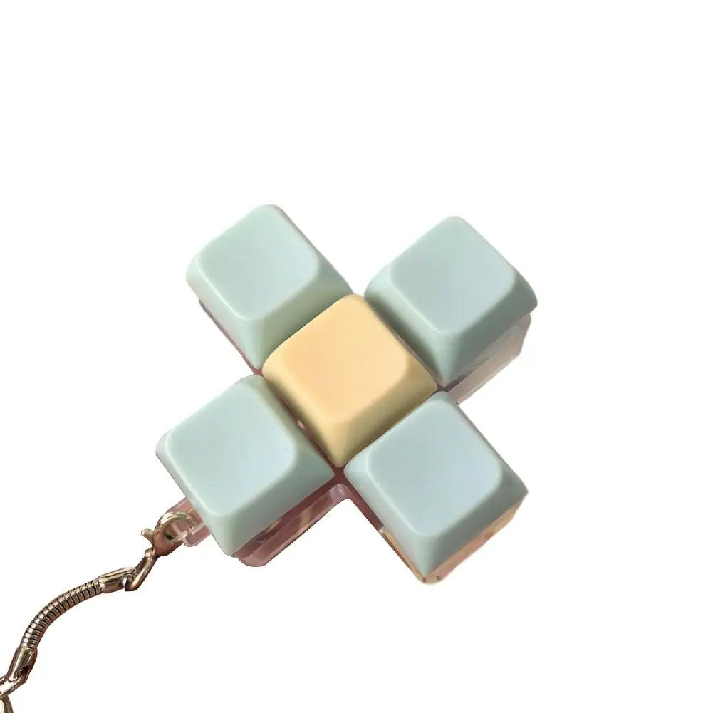 Mini Mechanical Keyboard Fidget Toy | Stress Relief Keychain | 1, 4, 5 & 9 Key Styles