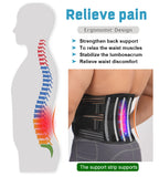 Back Brace for Lower Back Pain – 6-Stay Lumbar Support Belt